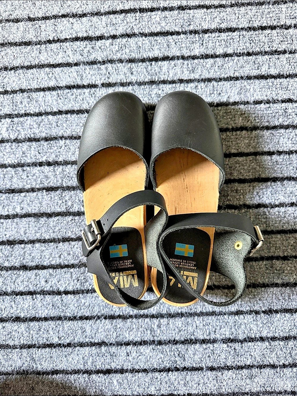 MIA Black Clogs
